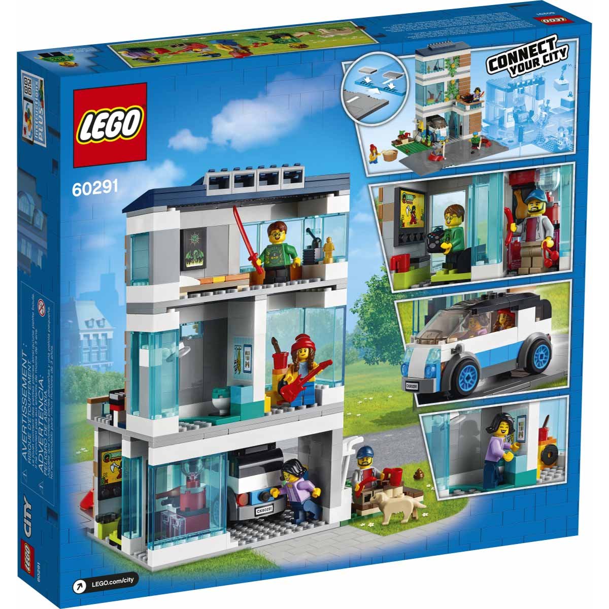 Moderna Casa Familiar Lego City