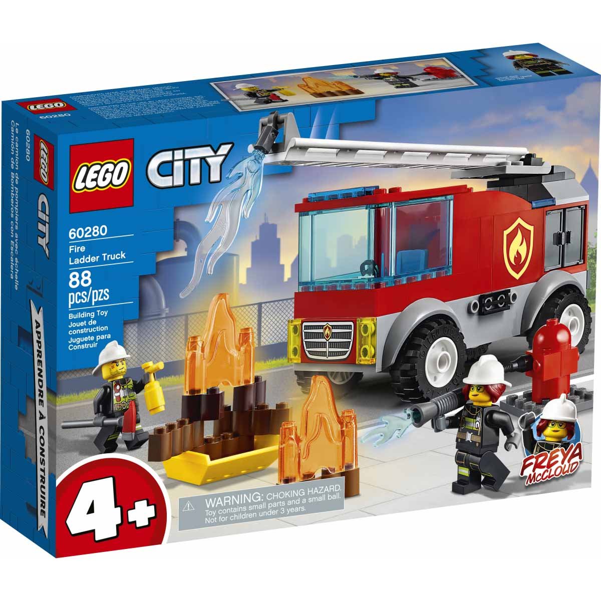 Camión de Bomberos con Escalera Lego City