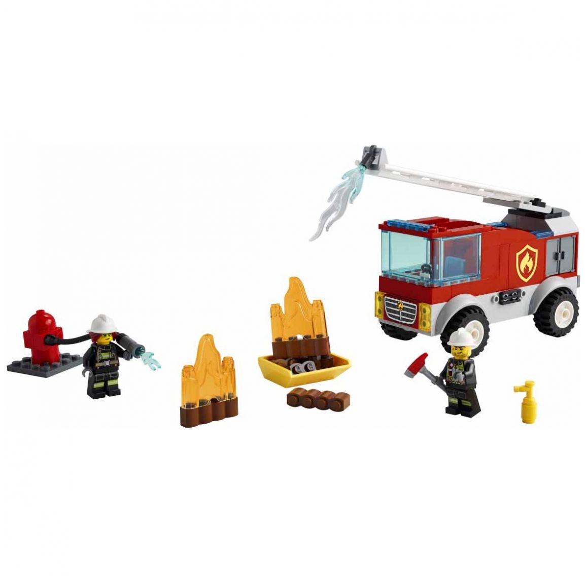 Camión de Bomberos con Escalera Lego City