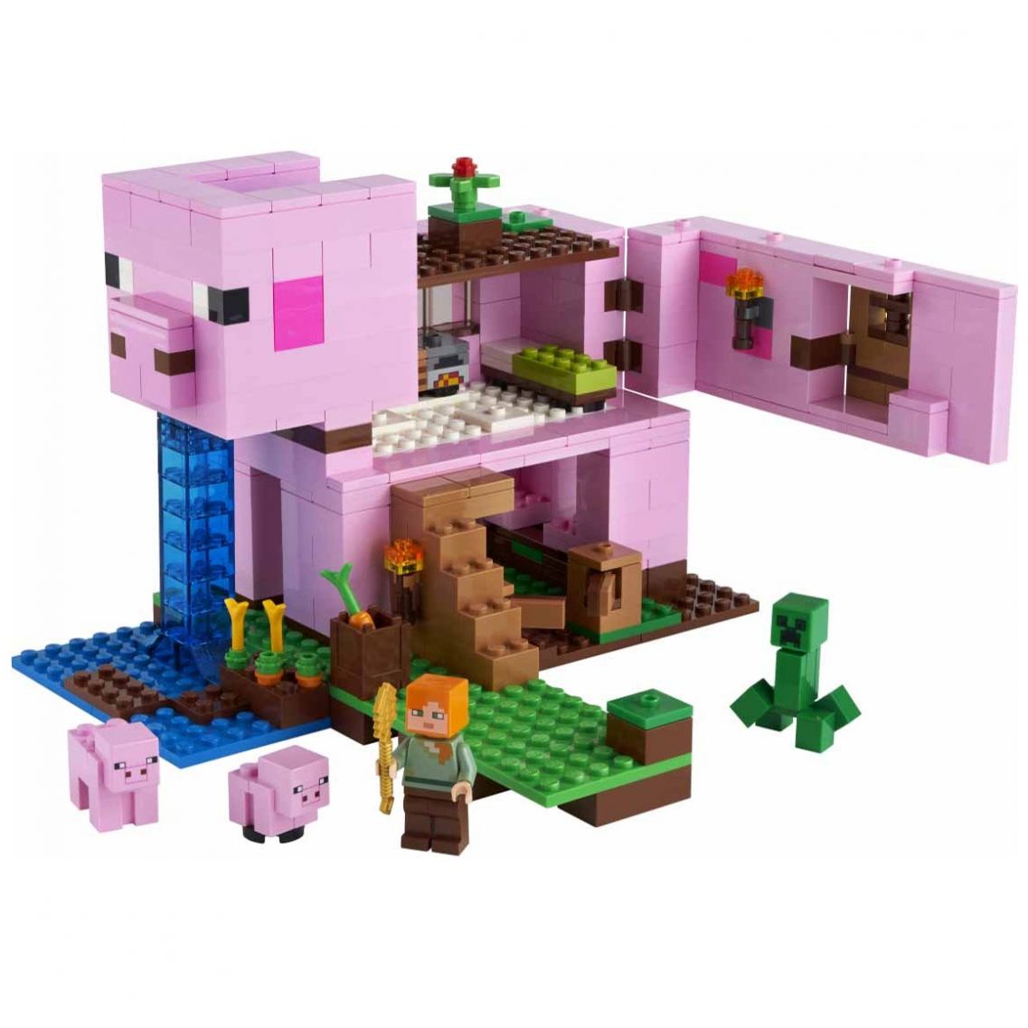 La Casa-Cerdo Lego Minecraft