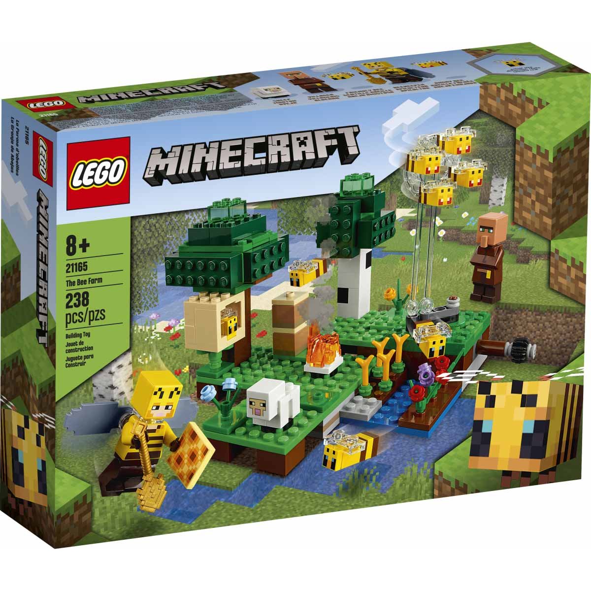 La Granja de Abejas Lego Minecraft