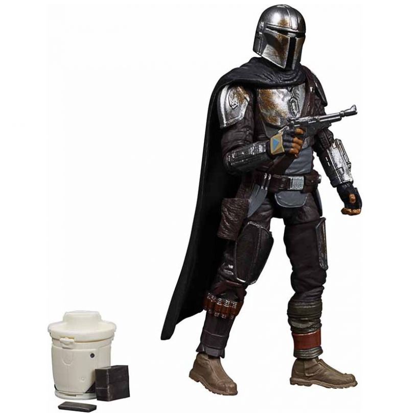 Figuras de Din Djarin (The Mandalorian) y The Child Star Wars la Colección Vintage