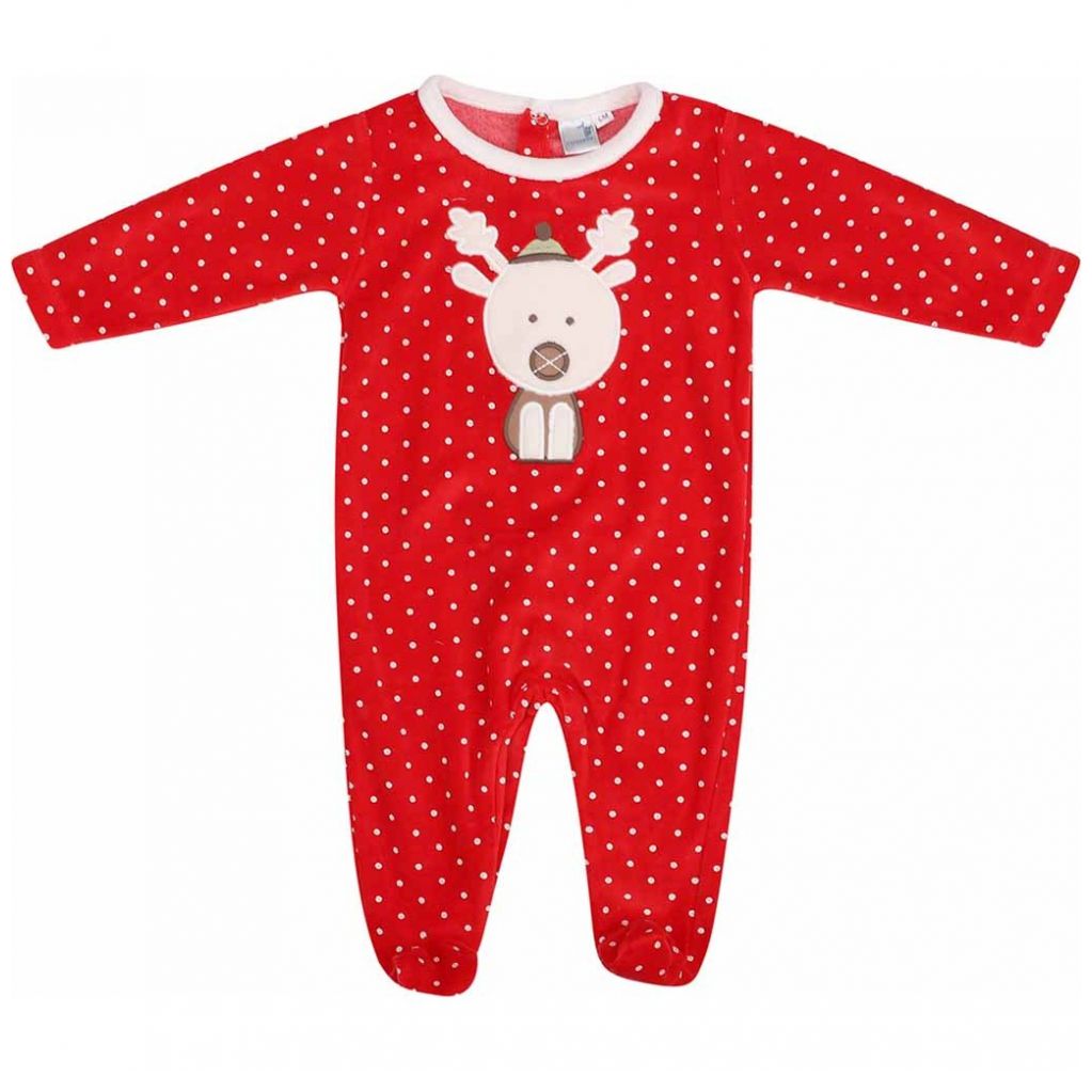 Mameluco de Navidad Rojo para Bebé Carosello Modelo Cr220-Ve1357