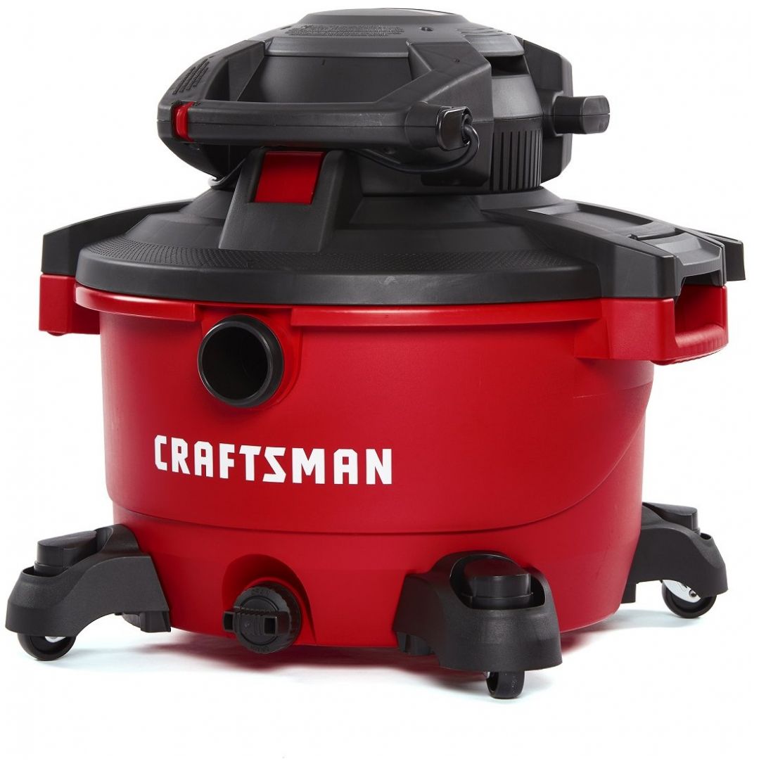 Aspiradora de 12 Galones y 6 Hp para Seco y Mojado con Cabezal Desmontable Mod. Cmxevbe17606 Craftsman