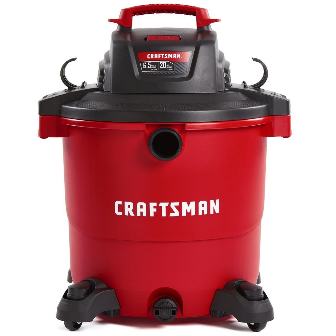 Aspiradora de 20 Galones y 6.5 Hp para Seco y Mojado Mod. Cmxevbe17596 Craftsman