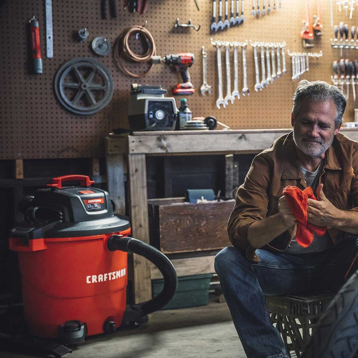 Aspiradora de 20 Galones y 6.5 Hp para Seco y Mojado Mod. Cmxevbe17596 Craftsman