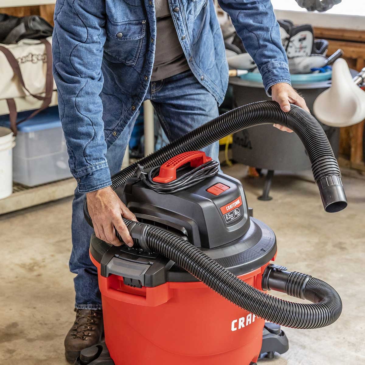 Manguera Extra Larga para Aspiradoras Craftsman de 12 a 20 Galones Mod. Cmxzvbe38758