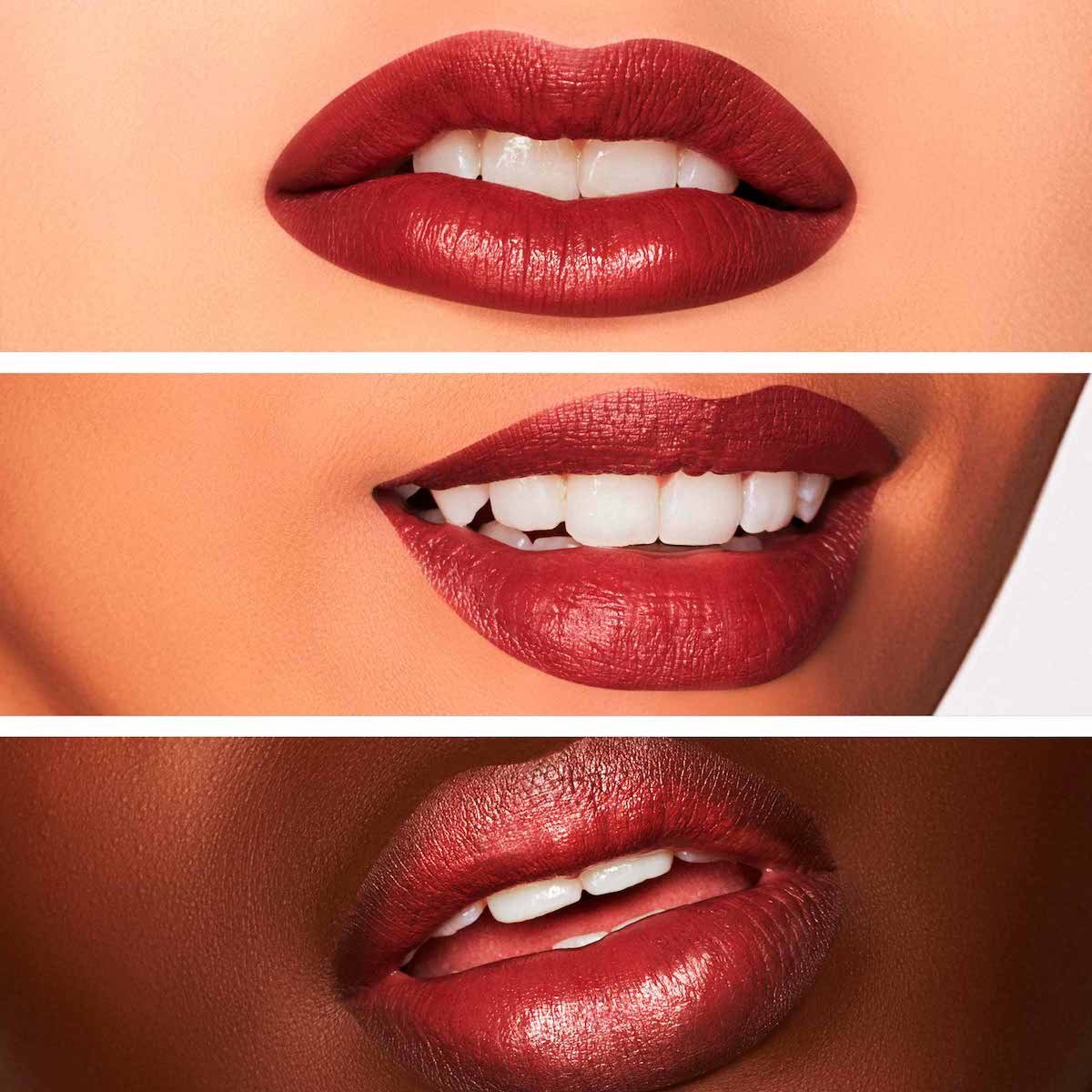 Labial MAC Satín Lipstick-Del Rio