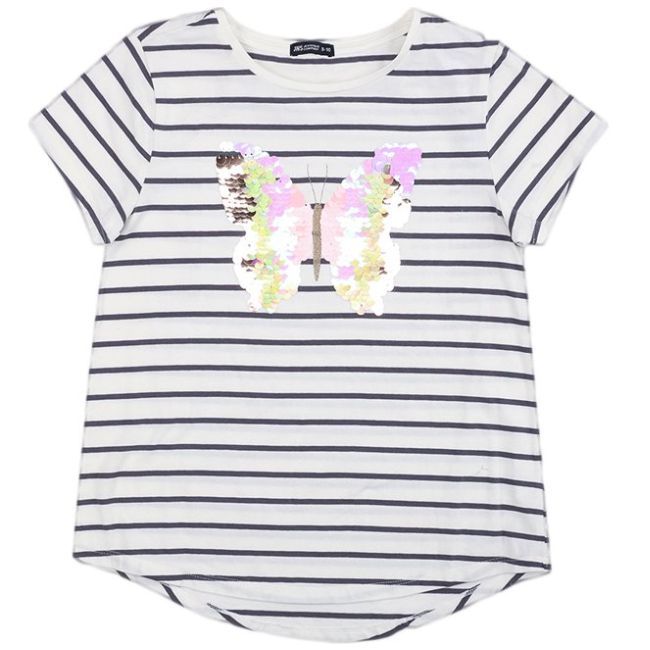 Playera con Lentejuelas para Bebé Jeanious Modelo Jnkg220-Agc2414