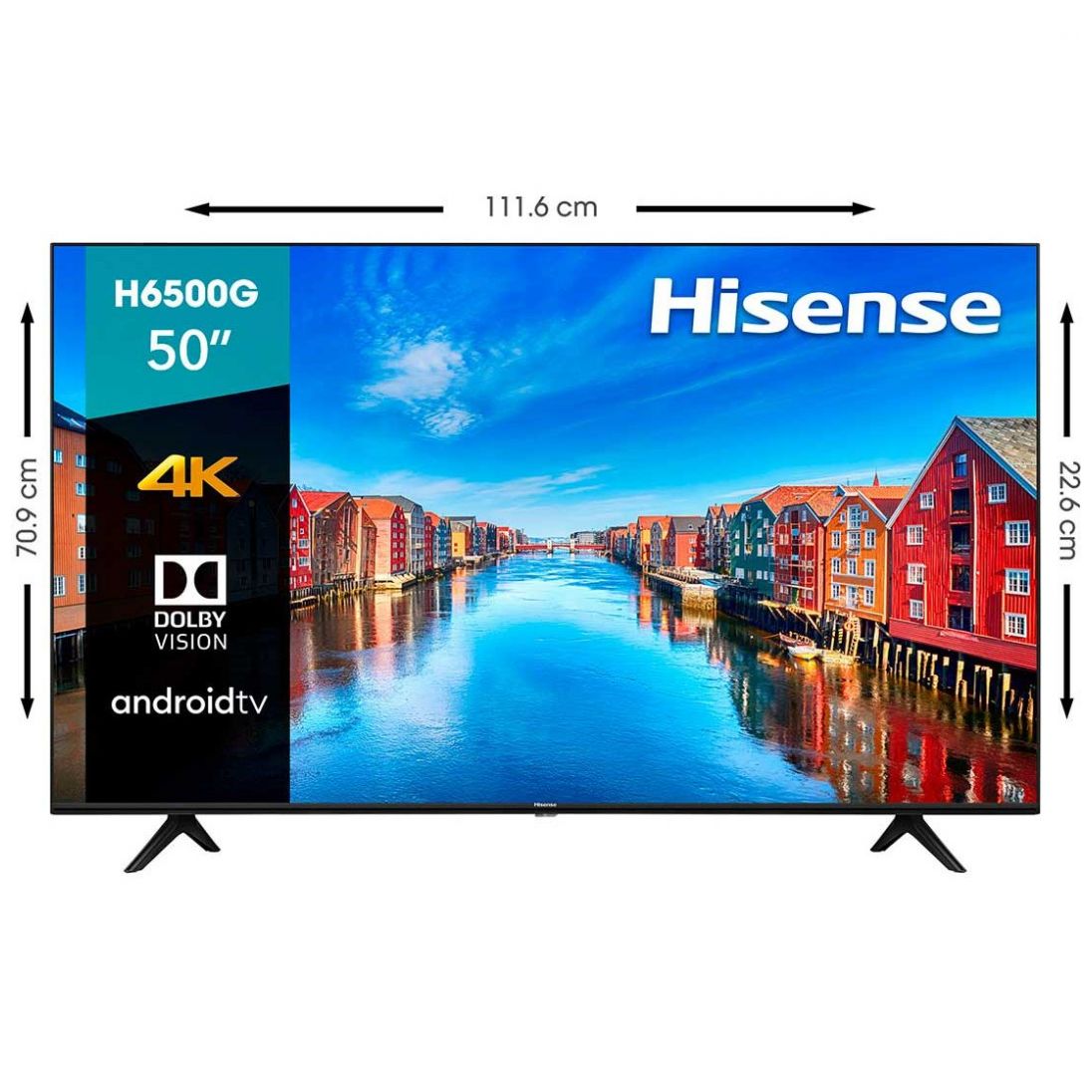Pantalla 50" Android Tv Hisense