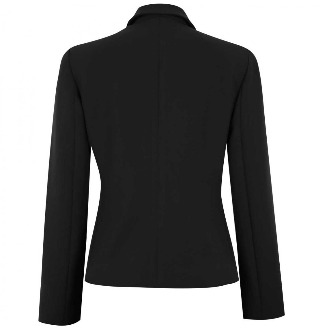 Saco negro best sale mujer corto