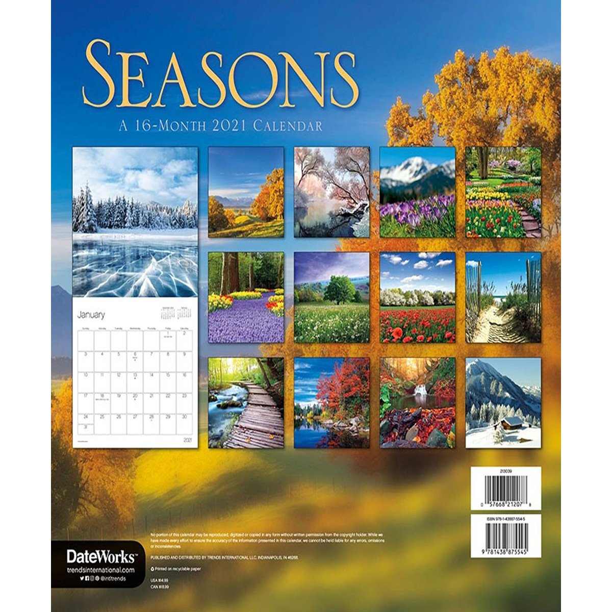 Calendario Seasons Date Works