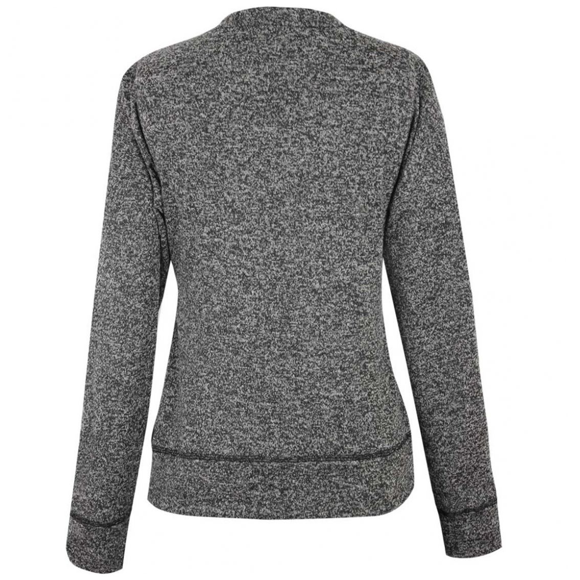 Sudadera Diseño Liso Gris Jaspe Just By Basel