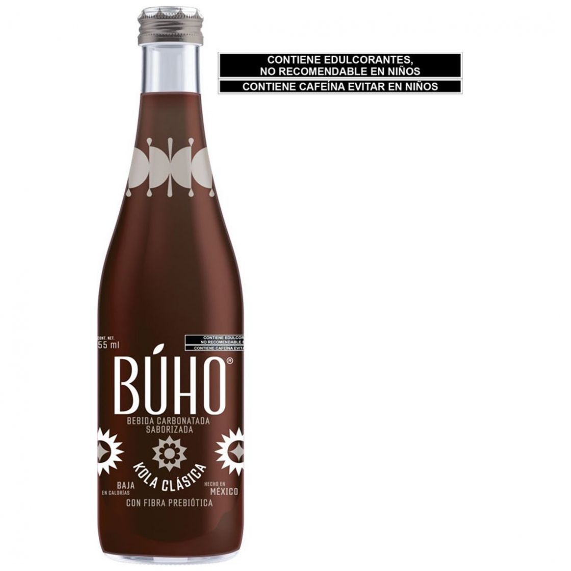 Búho Soda Sabor Kola Original 355 Ml.