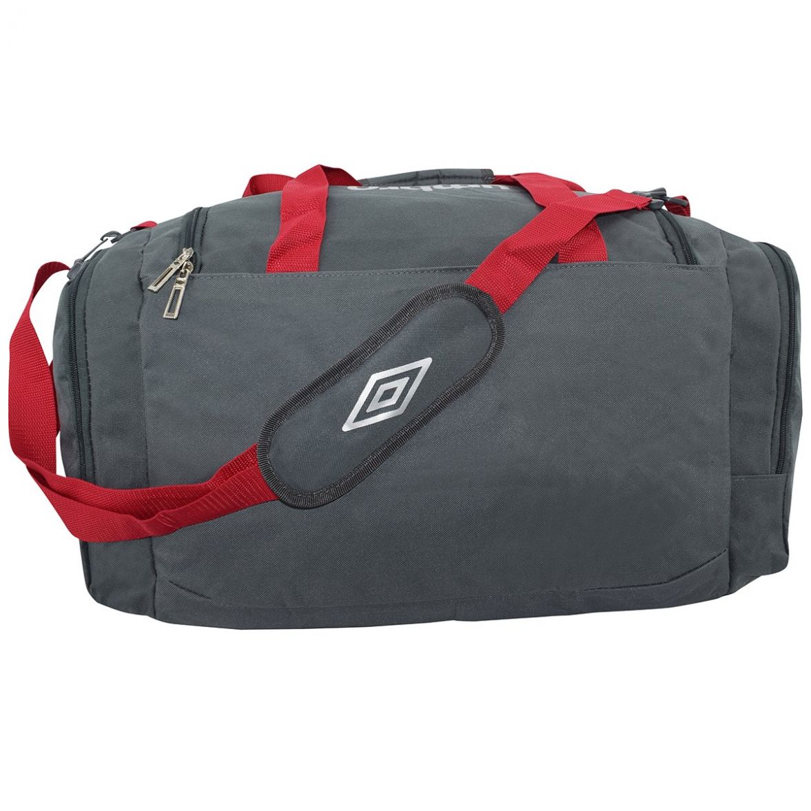 Maleta Deportiva Gris/rojo Umbro
