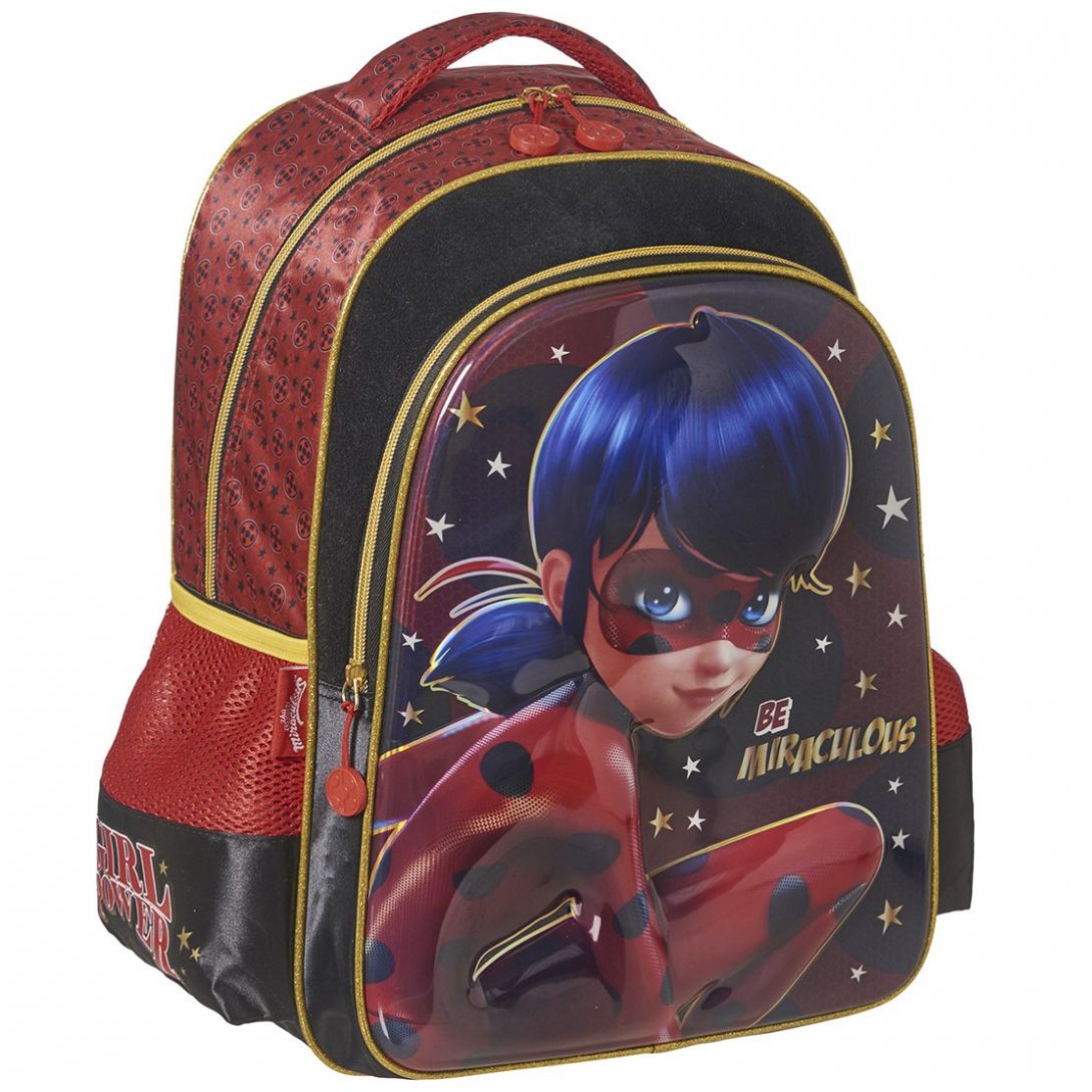 Mochila Miraculous Ladybug Primaria Rj Urbania