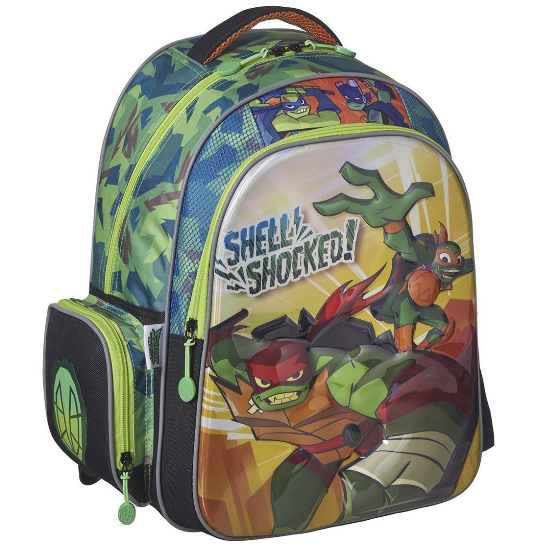 Mochila Tortugas Ninja Primaria Verde Urbania