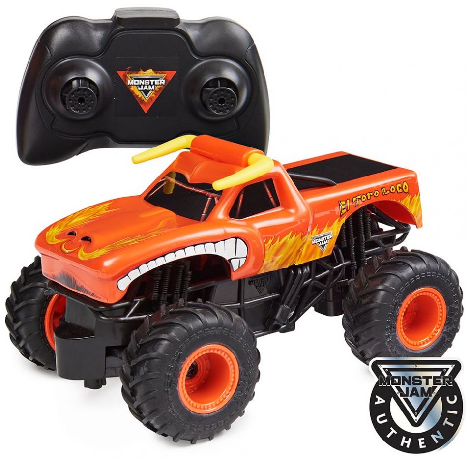 Carro Control Remoto Monster Jam Rc 1:24 el Toro Loco Spin Master