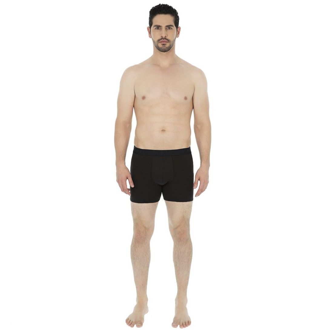 Bóxer Largo 3 Pack Negro para Hombre Skiny Modelo Elo 73397