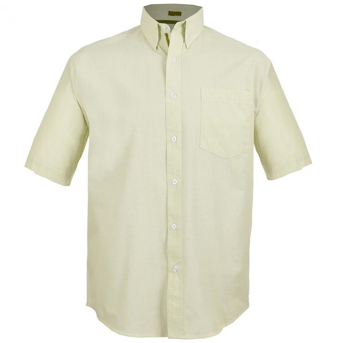 Camisa Verde Manga Corta para Caballero Modelo L4086 Cavalatti