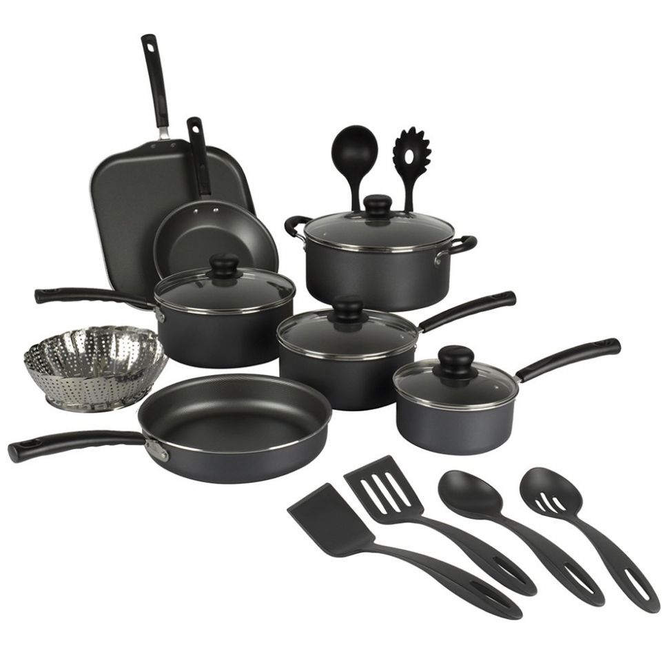 Batería Cocina 18 Piezas  Primaware Negro Tramontina