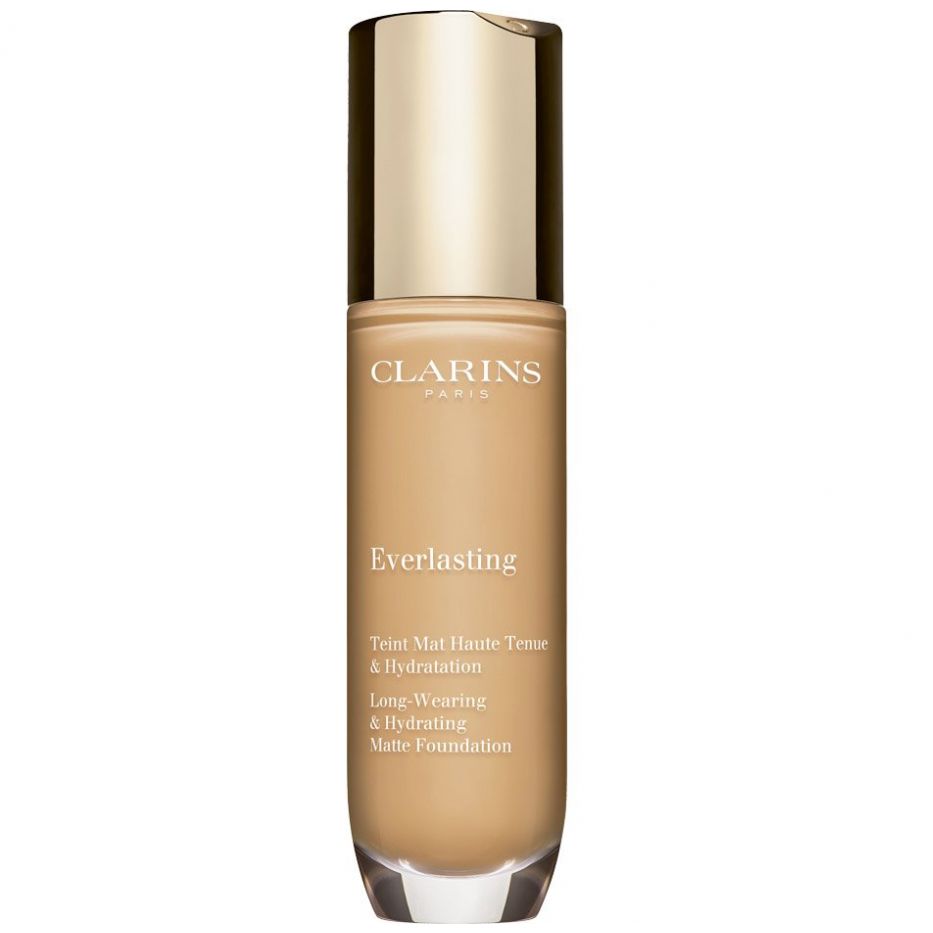 Base de Maquillaje Cobertura Alta Everlasting 110.5 Tawny Clarins