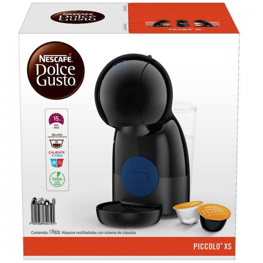 Máquina de Café Ndg Piccoloxs Negra Nescafe Dolce Gusto