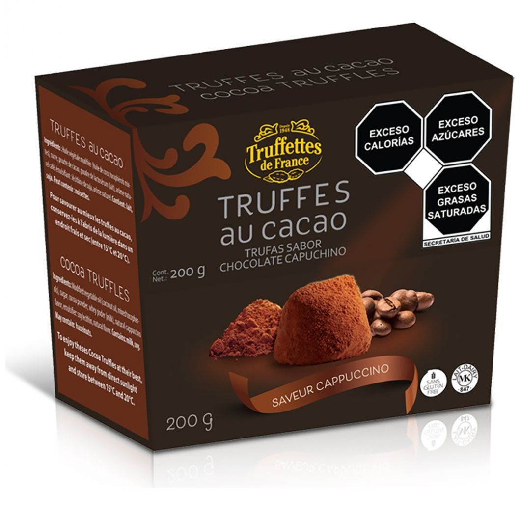 Trufa Truffettes Cappuccino Truffettes de France  200 G.
