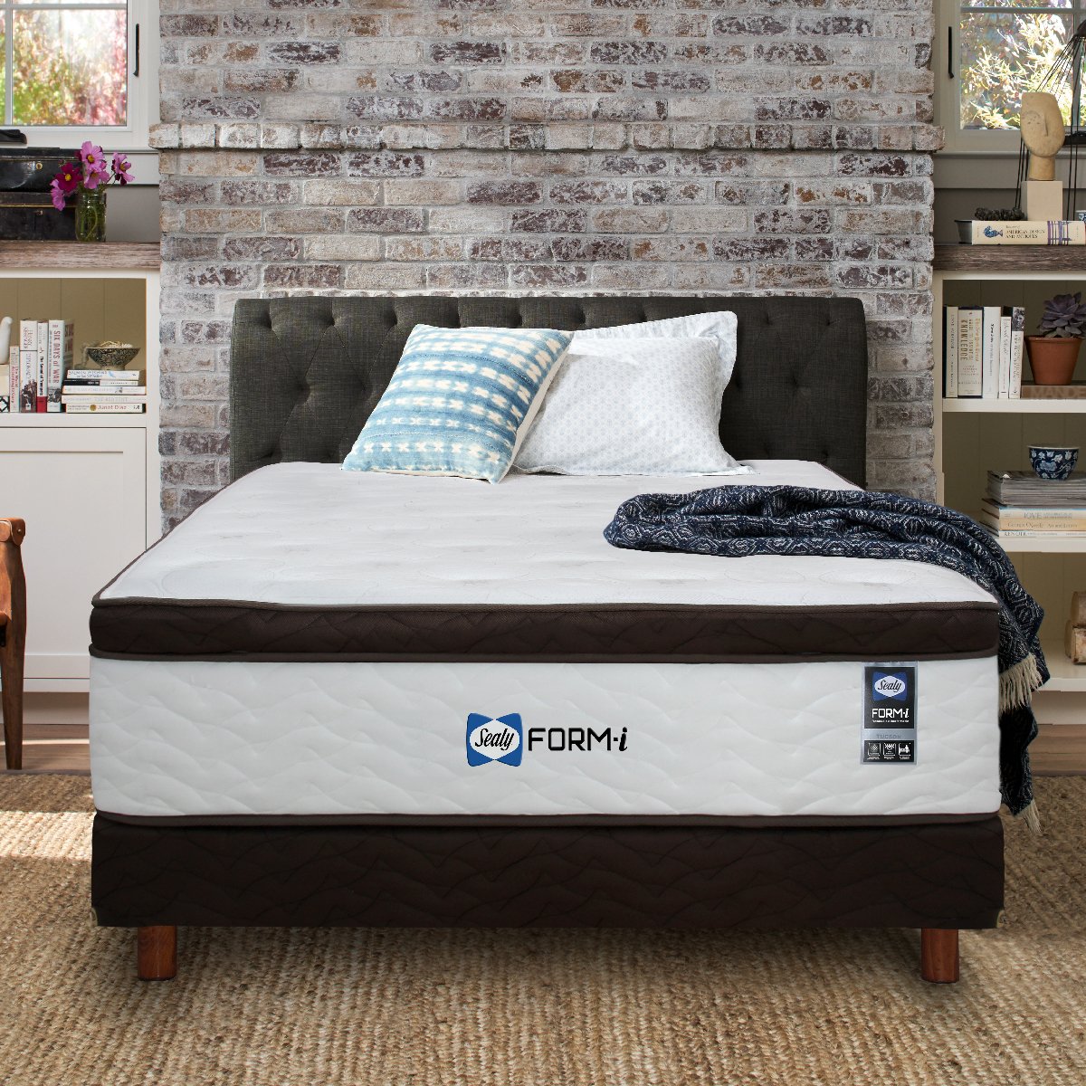 Juego de Colchón Y Box King Size Tucson Sealy