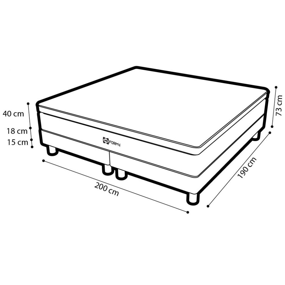 Juego de Colchón Y Box King Size Tucson Sealy