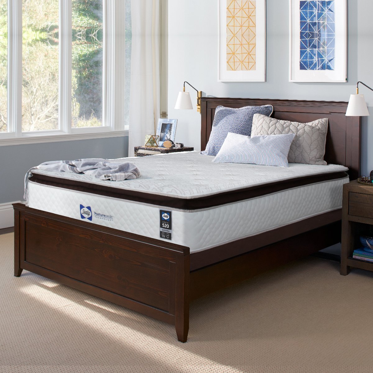 Juego de Colchón Y Box Individual Austria Sealy