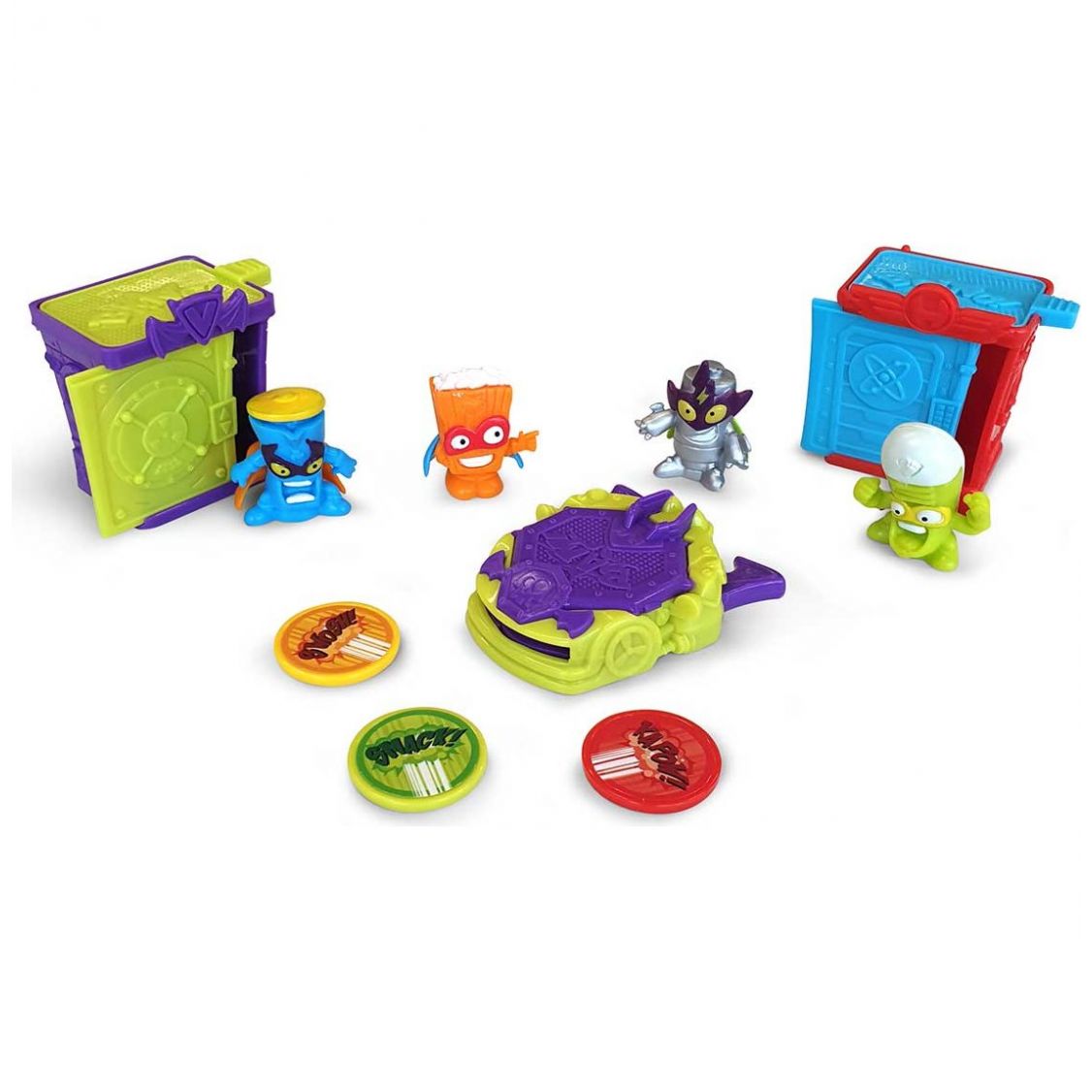 4 Pack Superzings Serie 1 Bandai