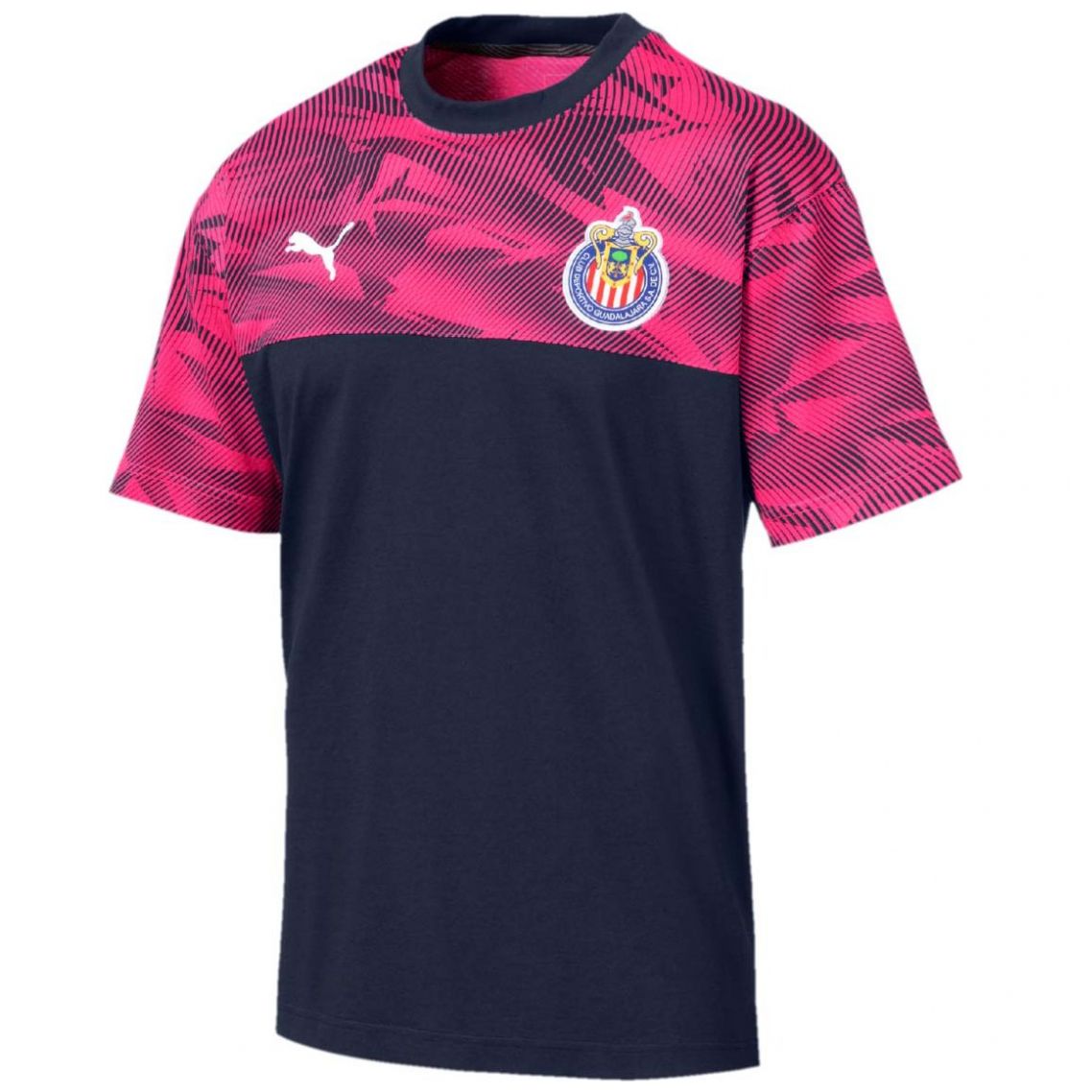 Playera Azul Marino Soccer Chivas Puma para Caballero