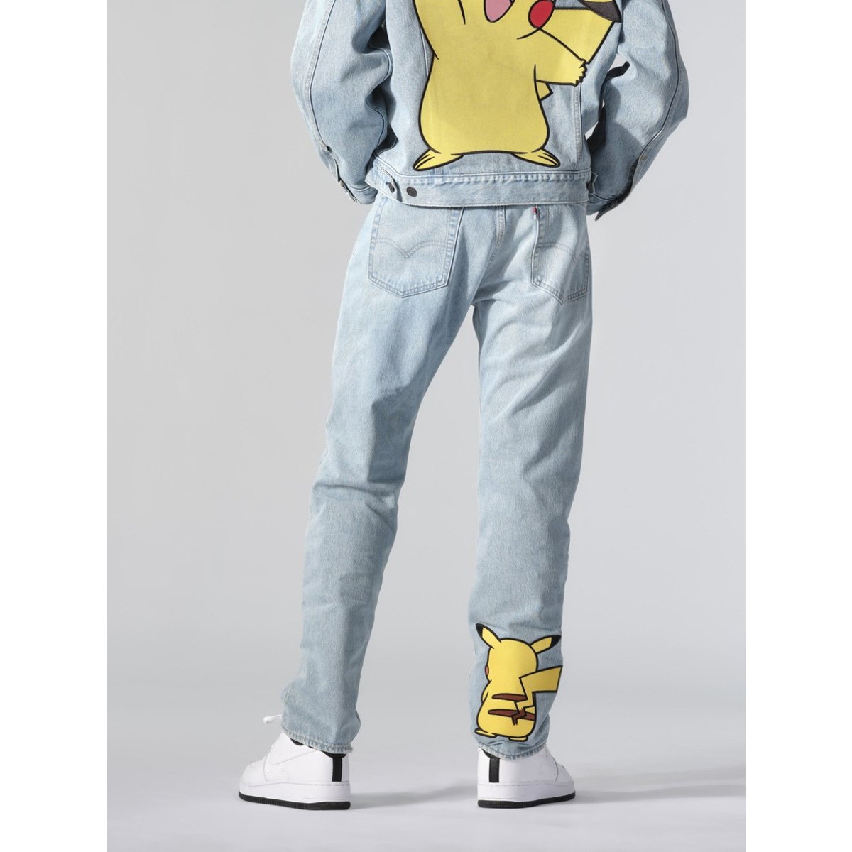 Jeans Azul Estampada para Caballero Levi's® X Pokémon 551Z