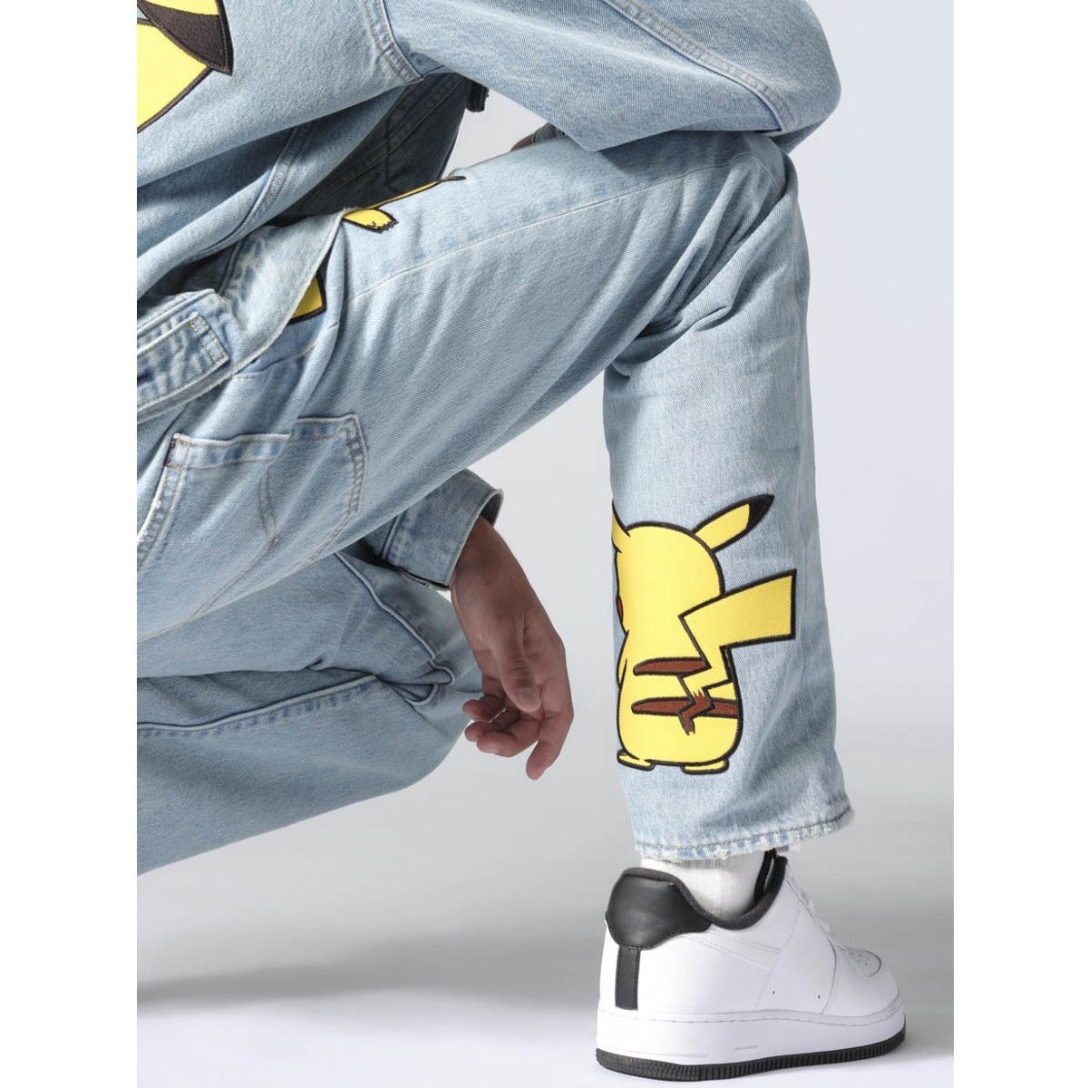 Jeans Azul Estampada para Caballero Levi's® X Pokémon 551Z