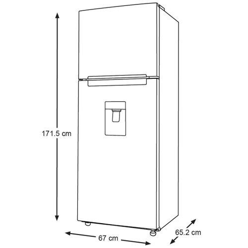 Refrigerador Samsung Top Mount 13Ft Rt35K571Js9/em Inoxidable