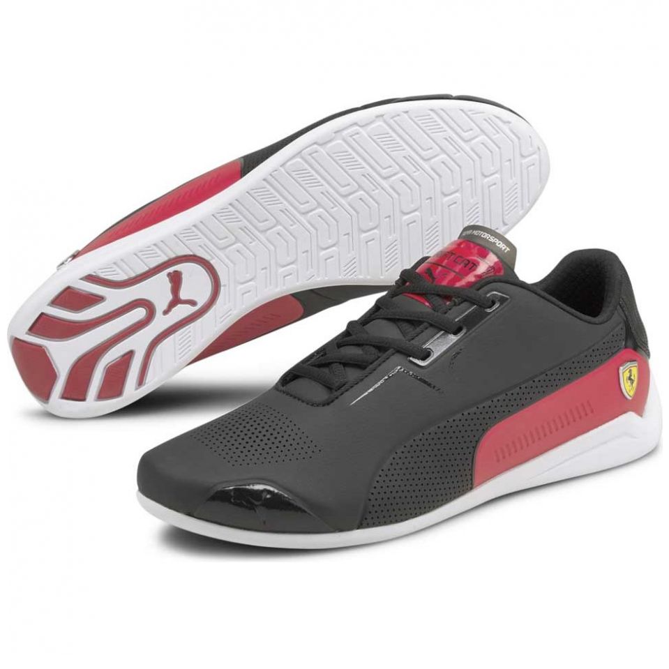 Tenis Negro para Caballero Puma Ferrari Drift Cat 8 Modelo 306818 01