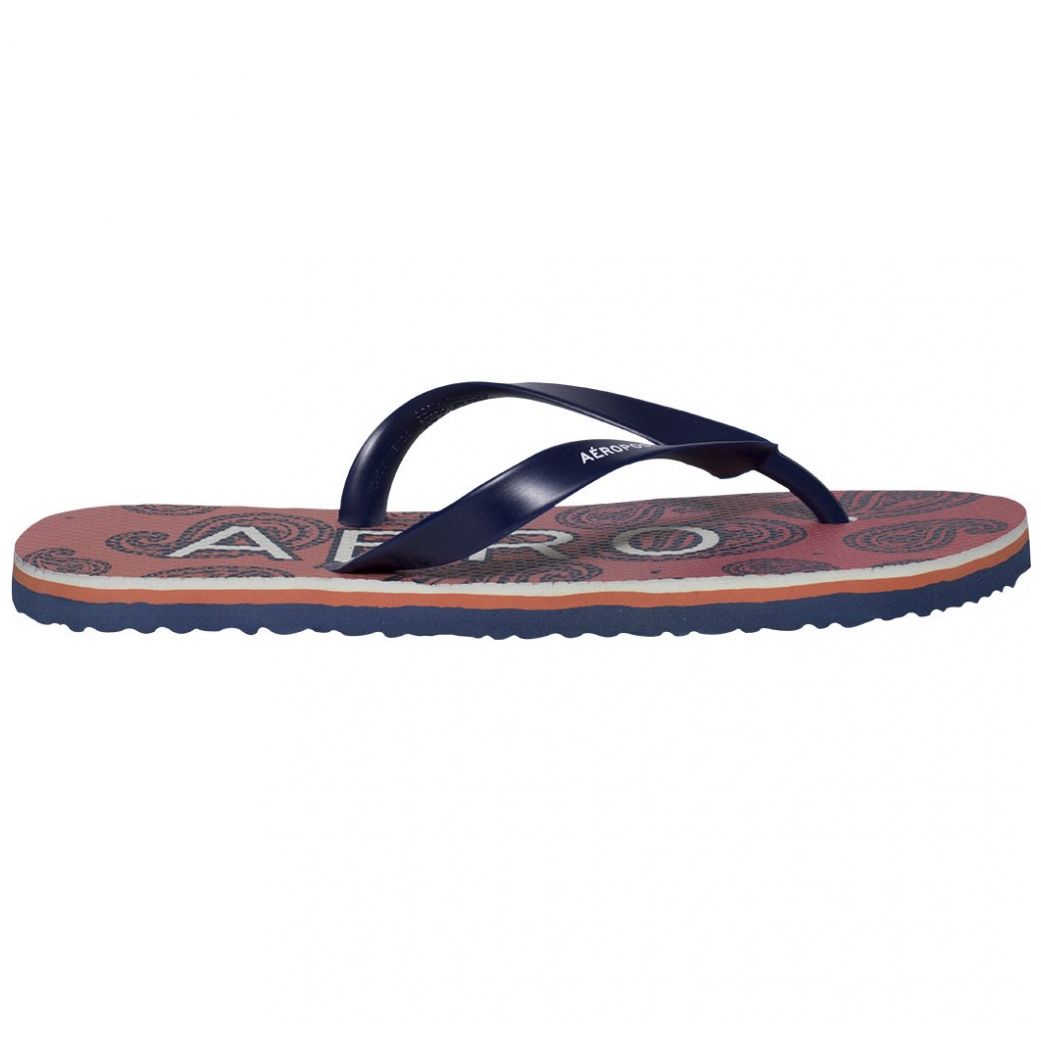 Sandalia Flip Flop Naranja para Hombre Aeropostale Modelo Elo 21210411044