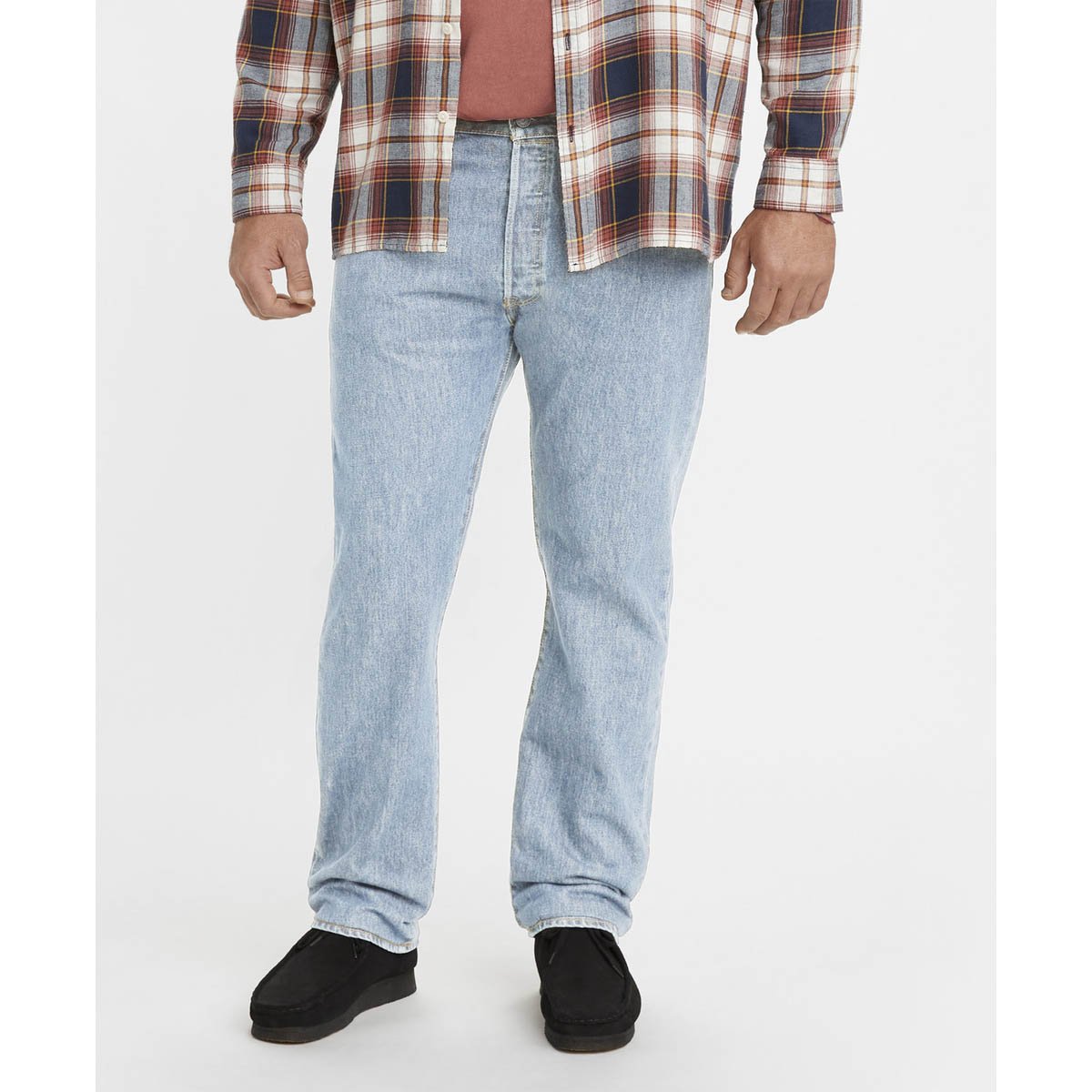 Jeans Azul 501 Original Levi's Talla Plus para Hombre