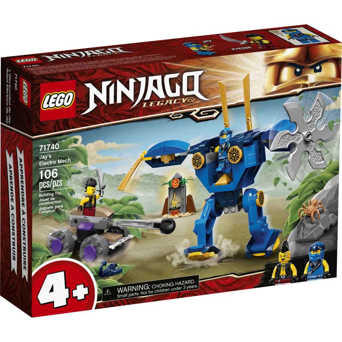 Robot Eléctrico de Jay Lego Ninjago