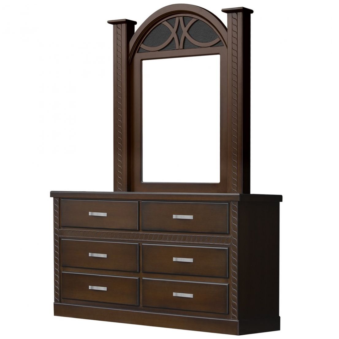 Tocador con Luna Catalina Nogal New Challenge