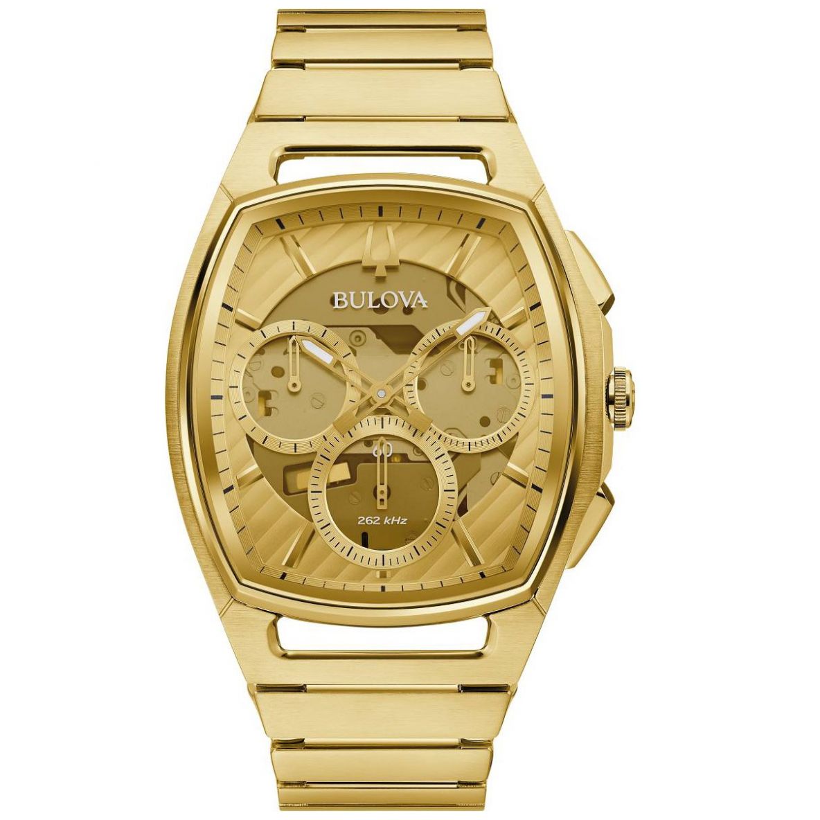 Reloj Dorado para Hombre Bulova Modelo Elo 97A160
