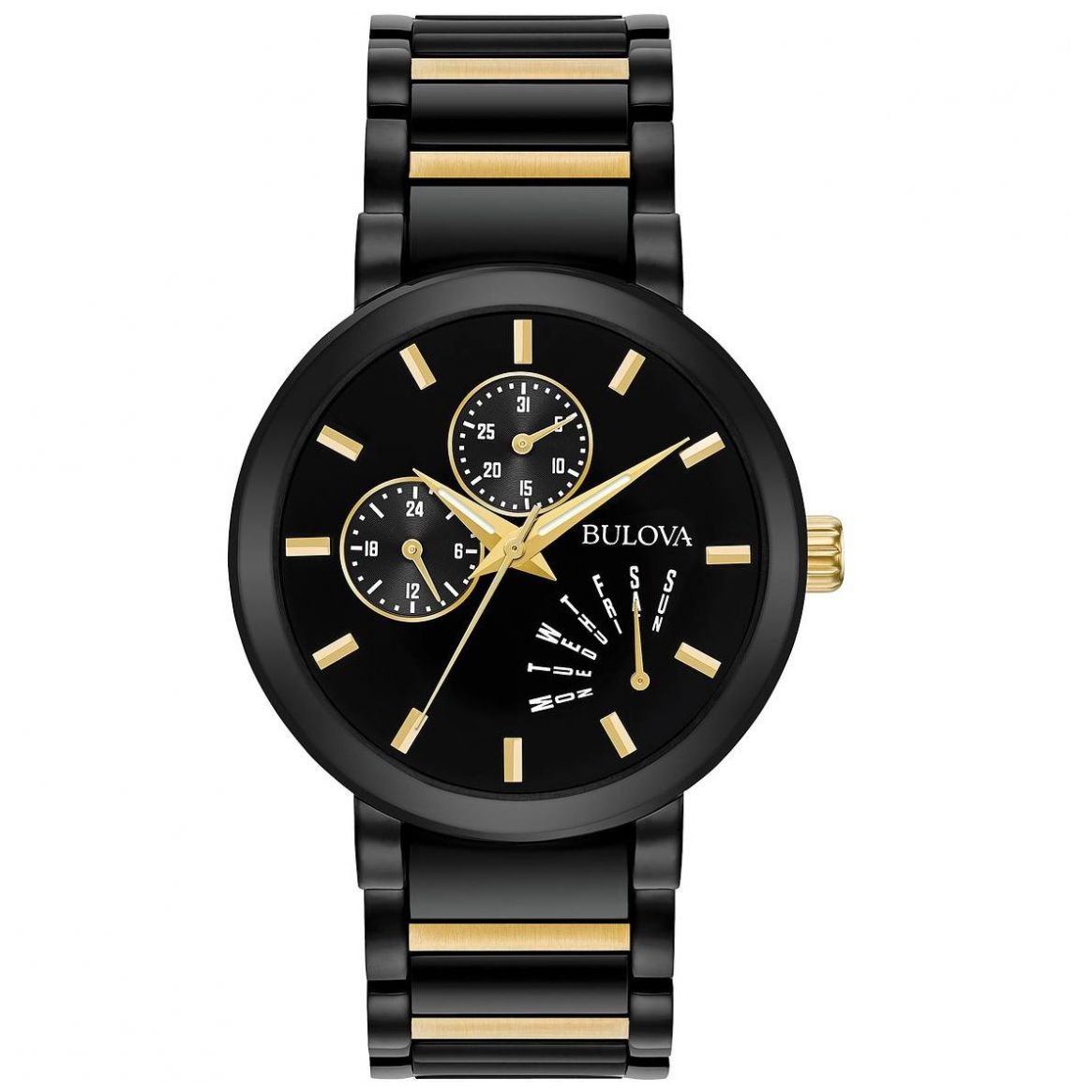 Reloj Negro Bulova Modelo 98C124 para Hombre