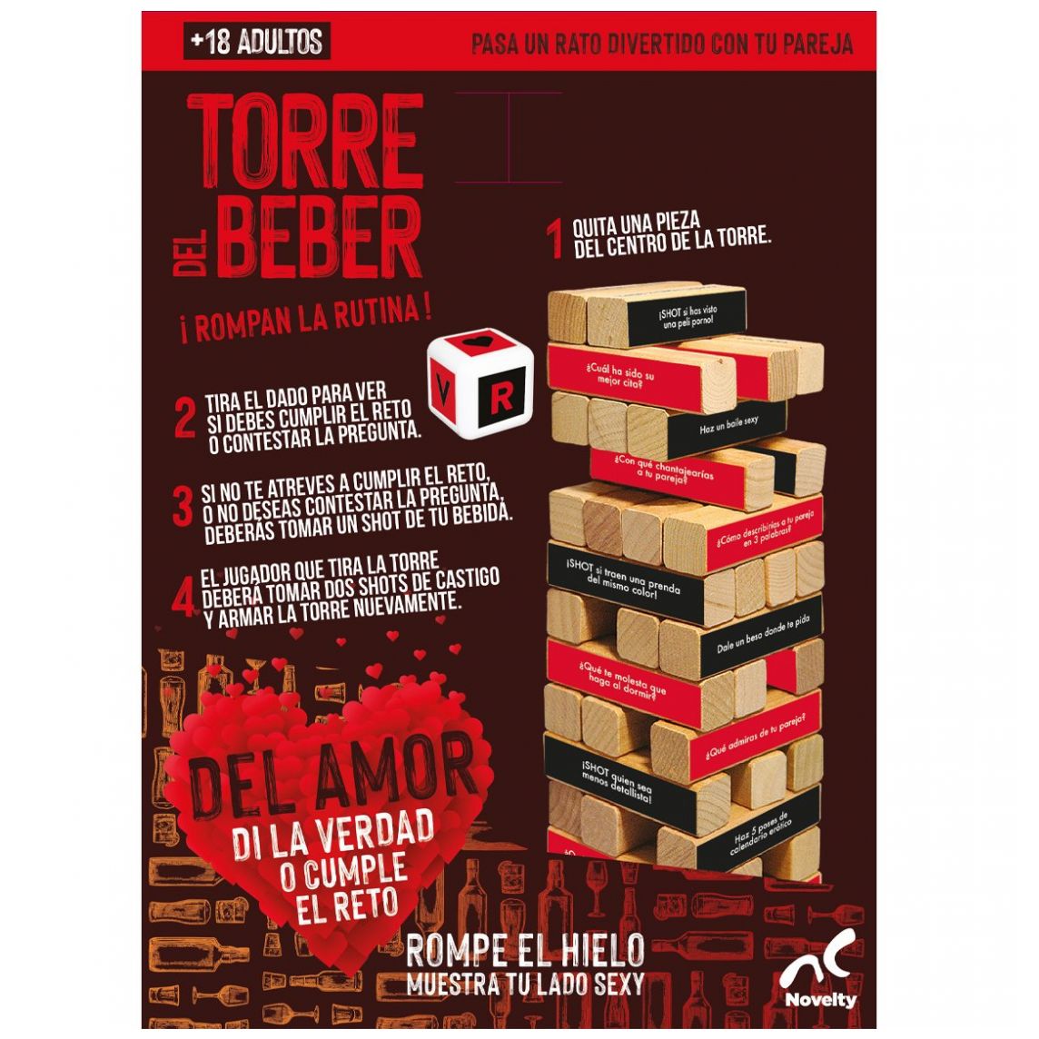 La Torre Del Amor Novelty - Juego de Mesa