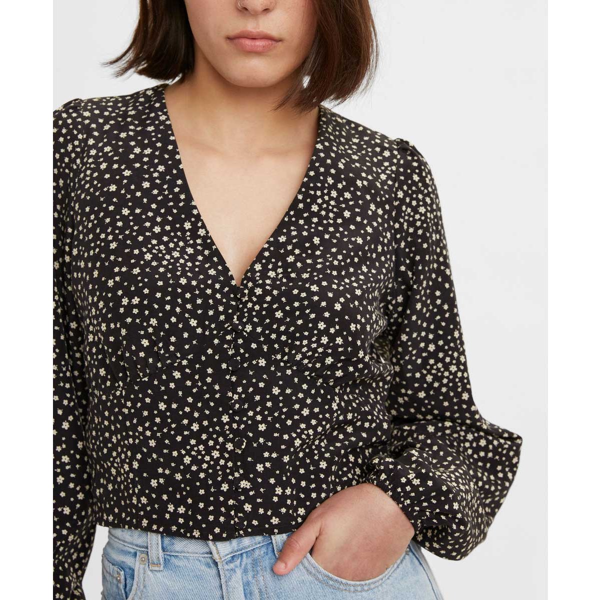 Blusa Sophia Ls Button Top Levi's