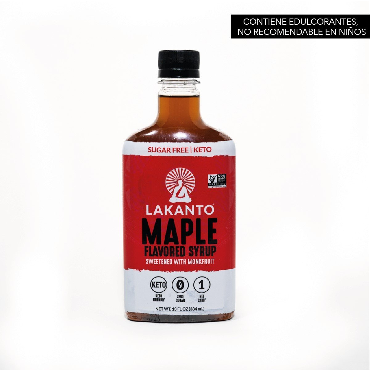  Jarabe Sabor Maple Endulzante Lakanto  384 G