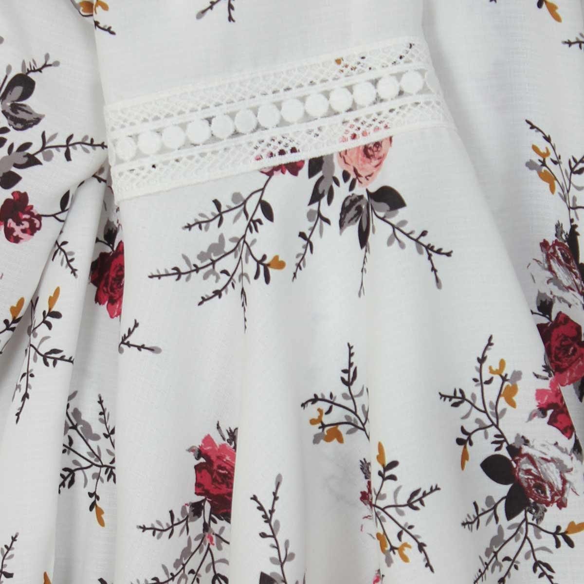 Blusa Manga Campana Cuello Cruzado Basel