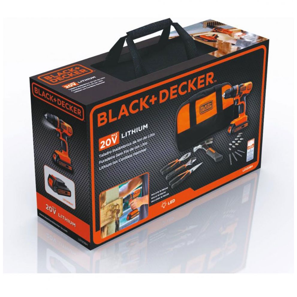 Taladro Inalámbrico Ld120Bh-B3 B+ D