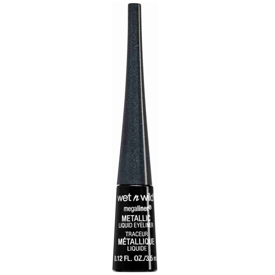 Megaliner Metallic Liquid Eyeliner Cosmic Black Wet N Wild