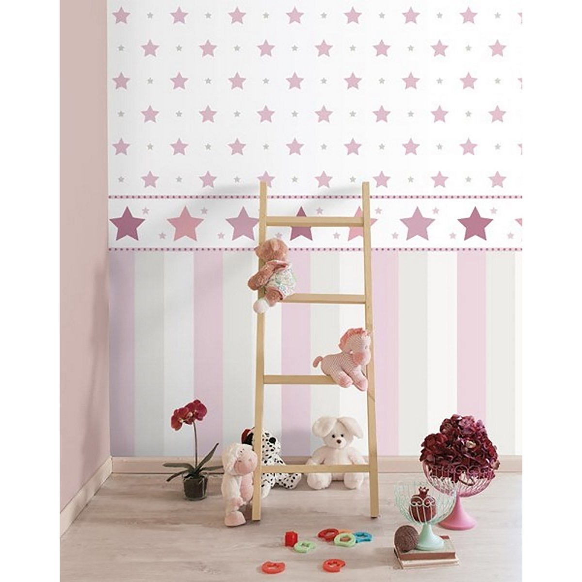 Papel Tapiz Treboli 10 M X 0.53 Infantil Papel Laminado Base Non Woven 588-5 Debut